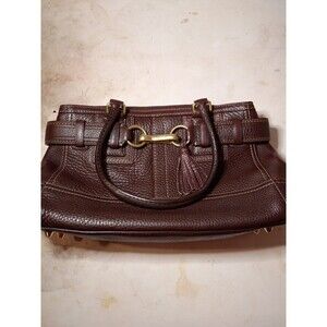 Y2K Brown Pebbles leather Coach Tote/Shoulder Bag